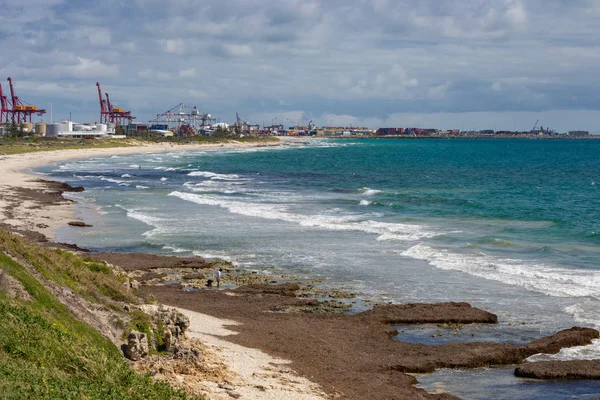 Playa Paisaje Del Océano Naturaleza Perth —  Fotos de Stock