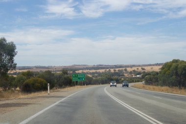 calgorlie Batı Avustralya yol yolu