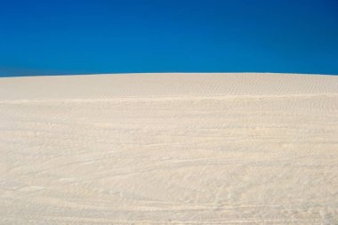 Gün batımıkum mavigökyüzünde Perth Avustralya Lancelin de kumulları Manzara