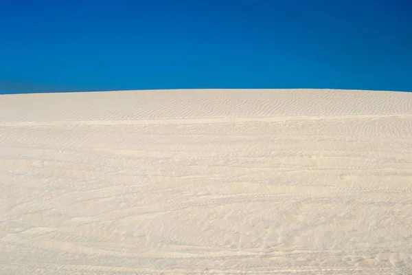 Пейзаж Дюни Lancelin Перт Австралії Заході Пісок Синє Небо — стокове фото