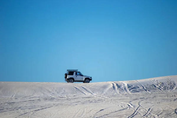 Paesaggio Auto Lancillotto Sella Alle Dune — Foto Stock