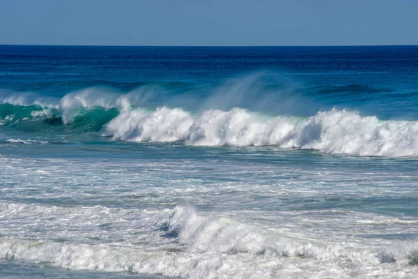 Landschaft Der Wellen Des Australischen Ozeans Perth — Stockfoto