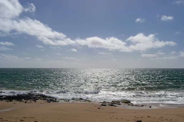 Landscape of a beach in Perth Australia in a sunny day