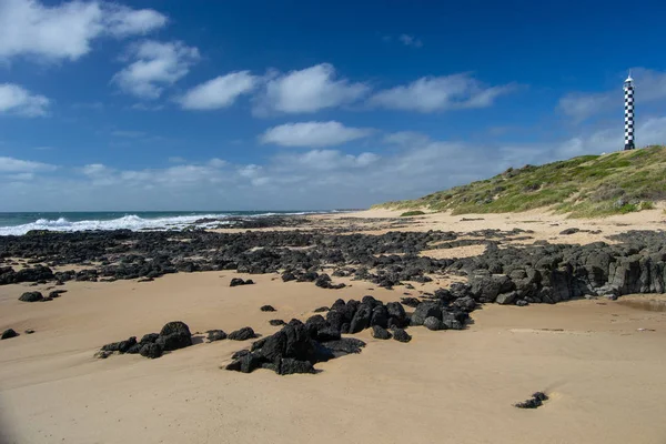 Paisaje Una Playa Australiana Día Soleado — Foto de Stock