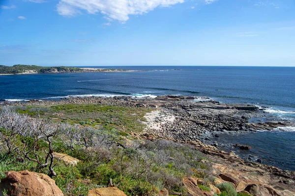 Landschaft Eines Abgelegenen Strandes Australien Bei Sonnigem Wetter — Stockfoto