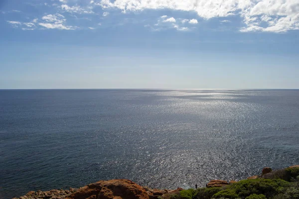 Landschaft Eines Abgelegenen Strandes Australien Bei Sonnigem Wetter — Stockfoto