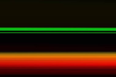 Renkli soyut aydınlık yatay çizgiler arka plan doku yeşil ve turuncu tonlarında. Desen web tasarım, Web sitesi, sunumlar, davetiyeler, dijital baskı, moda veya konsept tasarım için.