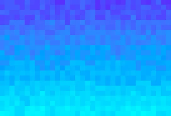 Fond Gradient Cyan Abstrait Texture Avec Des Blocs Carrés Pixels — Photo