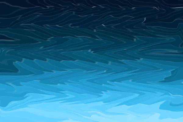 Абстрактное Современное Искусство Голубые Волны Море Океан Современная Текстура — стоковое фото