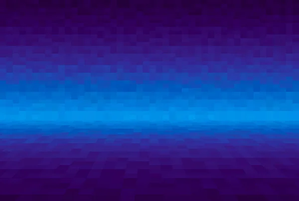 보라색과 파란색 그라데이션 배경입니다 사각형 블록입니다 모자이크 패턴입니다 관점에서의 비행기 — 스톡 사진