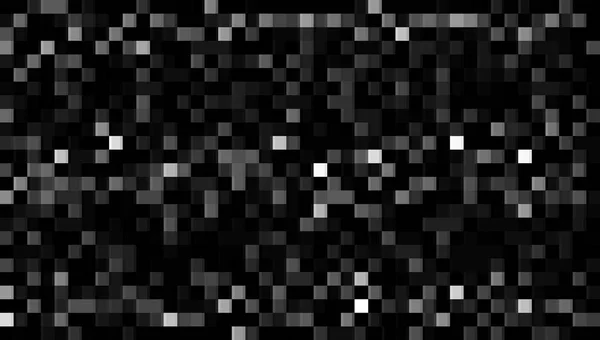 Абстрактный Монохромный Фон Текстура Квадратными Блоками Пикселей Мозаика — стоковое фото