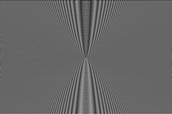 Witte Zwarte Hypnotische Optische Illusie Abstracte Achtergrond Monochroom Glitch Textuur — Stockfoto