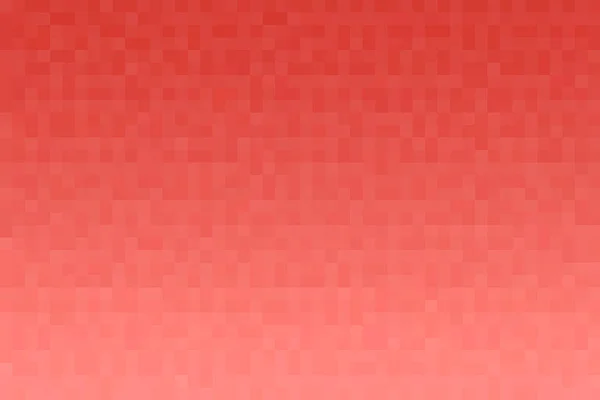 Sfondo Sfumato Corallo Astratto Texture Con Blocchi Quadrati Pixel Modello — Foto Stock