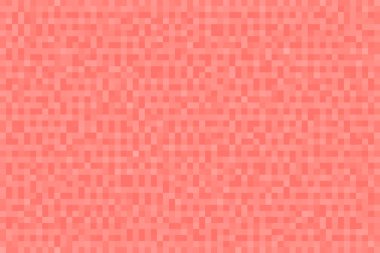 Soyut mercan degrade arka plan. Doku piksel kare bloklar ile. Mozaik desen.