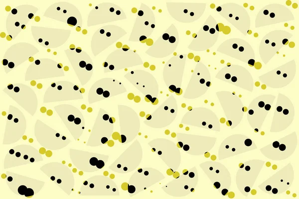Khaki Fekete Random Pontok Dzrwi Bézs Háttérrel Absztrakt Geometriai Formák — Stock Fotó