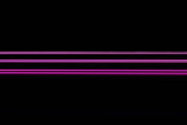 Barevné Abstrakce Světlé Vodorovné Neonové Čáry Pozadí Textura Fialových Tónech — Stock fotografie