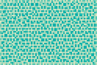 Soyut siyan mavi degrade arka plan. Piksel kare bloklu doku. Mozaik deseni.