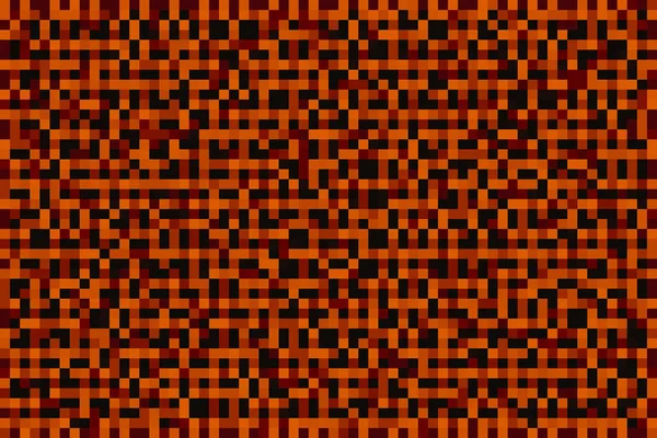 Абстрактный Террекотовый Градиентный Фон Текстура Квадратными Блоками Пикселей Мозаика — стоковое фото