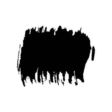 Siyah mürekkep sıçrama, beyaz kağıda sıçrayan. Kalın organik boya fırça sıyrık şekli, son derece ayrıntılı. Grunge fırça darbesi yarı ton doku.