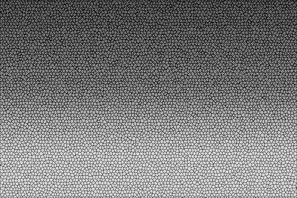 Abstract Zwart Wit Gradiënt Achtergrond Getextureerd Met Cellen Stippen Glitch — Stockfoto