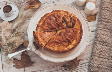 lezzetli pasta ile sonbahar rahat günü