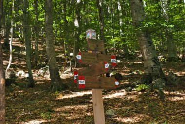 Gran Sasso Milli Parkı ve Italya 'daki Monti della Laga
