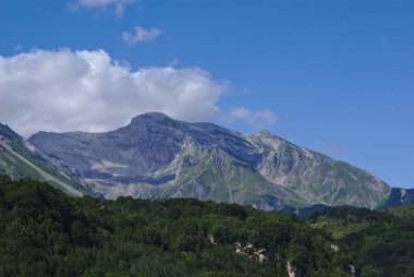 Gran Sasso Milli Parkı ve Italya 'daki Monti della Laga
