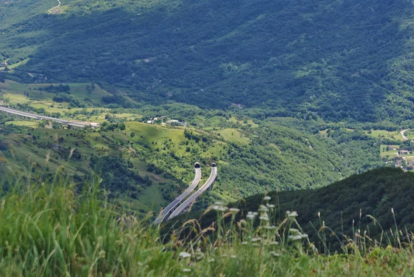 Gran Sasso Milli Parkı ve Italya 'daki Monti della Laga