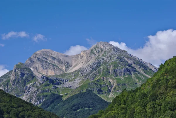 Gran Sasso Milli Parkı Italya Daki Monti Della Laga — Stok fotoğraf