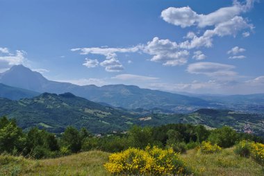 Gran Sasso Milli Parkı ve Italya 'daki Monti della Laga