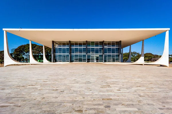 Corte Federal Justicia Brasil Stf Brasilia Diseñado Por Oscar Niemeyer —  Fotos de Stock