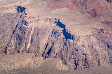 Arizona'daki Grand Canyon Ulusal Parkı'nın panorama görünümü