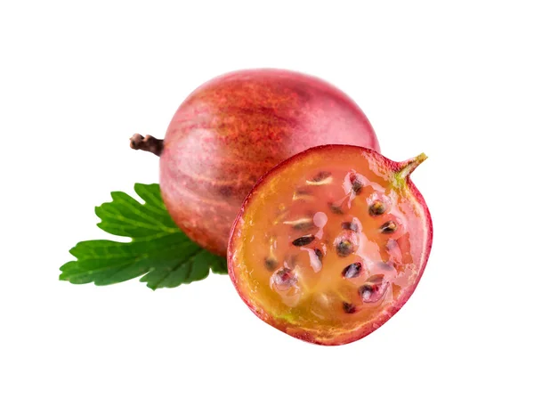 Gooseberries Image Included Clipping Path — Stock Photo, Image