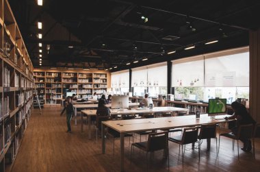 Sanat öğrenmek için Kütüphane.