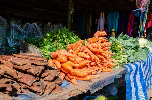 Puesto Verduras Campo — Foto de Stock