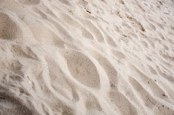 Strand Van Fijn Zand Het Strand — Stockfoto