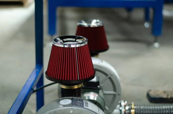 Hava filtresi, fabrikada endüstriyel motor