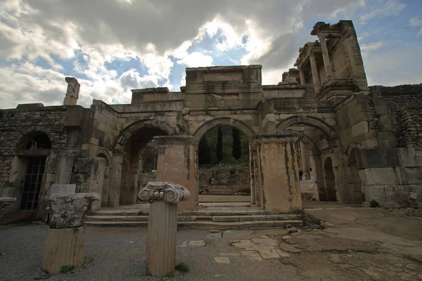 Izmir Selcuk Ilcesindeki Efes Antik Kenti — Foto de Stock
