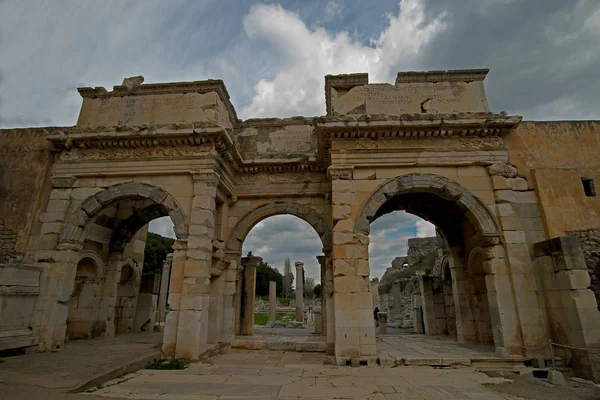 Izmir Selcuk Ilcesindeki Efes Antik Kenti — Fotografia de Stock