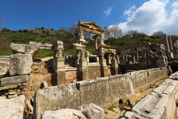 Turquía Esmirna Selcuk Febrero 2019 Imágenes Antigua Ciudad Éfeso Época — Foto de Stock