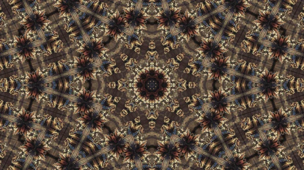 Schöne Bedruckte Motive Für Textilien Keramik Tapeten Und Design Kaleidoskopbilder — Stockfoto