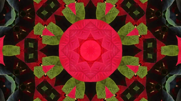 Sehr Schöne Bedruckte Motive Für Textilien Keramik Tapeten Design Kaleidoskopbilder — Stockfoto
