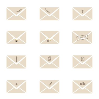 e-posta kutsal kişilerin resmi için özgün tasarım.      