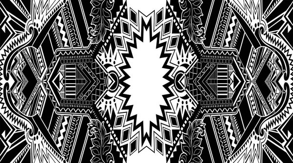 Black and white paisley pattern.