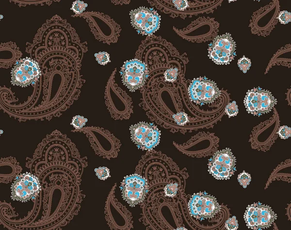 Abstract paisley pattern.