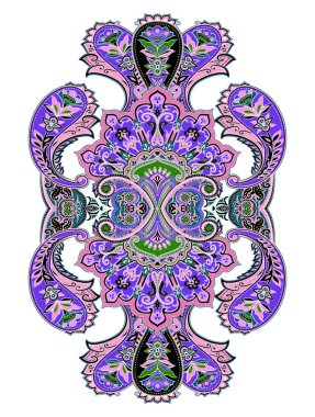 Geleneksel paisley deseni