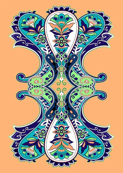 Traditional paisley pattern — Stock Photo, Image