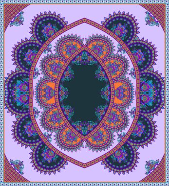 Hint Geleneksel paisley desen