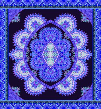 Hint Geleneksel paisley desen