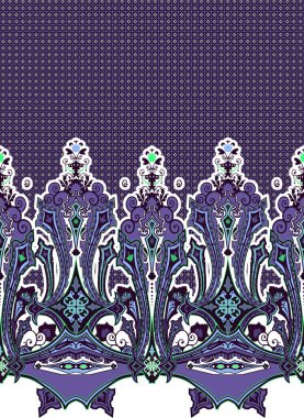 Geleneksel paisley deseni